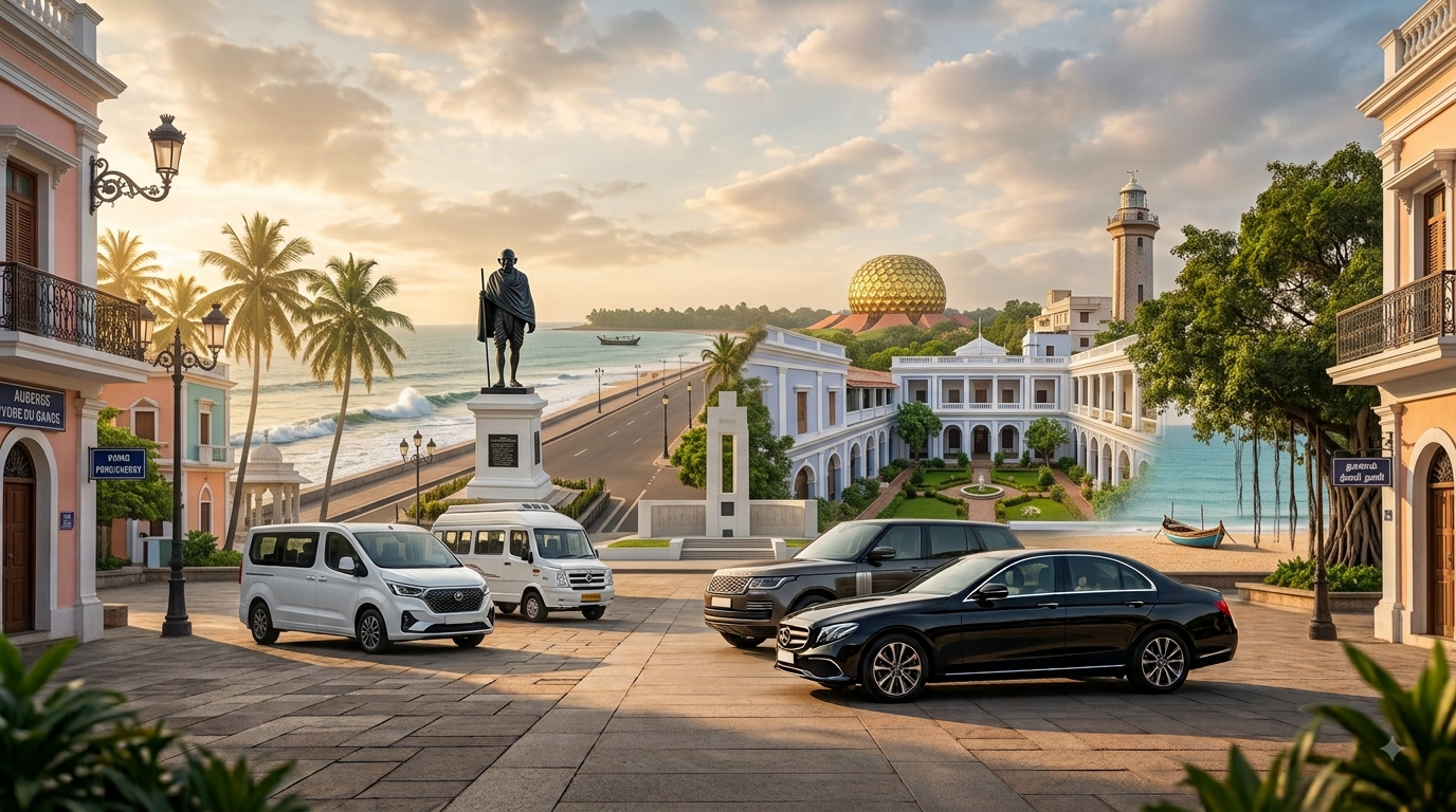 Scenic Puducherry travel destination