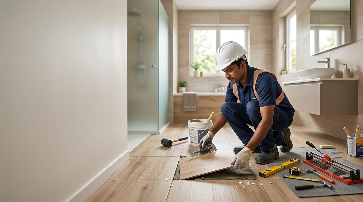 Tile Works in Puducherry